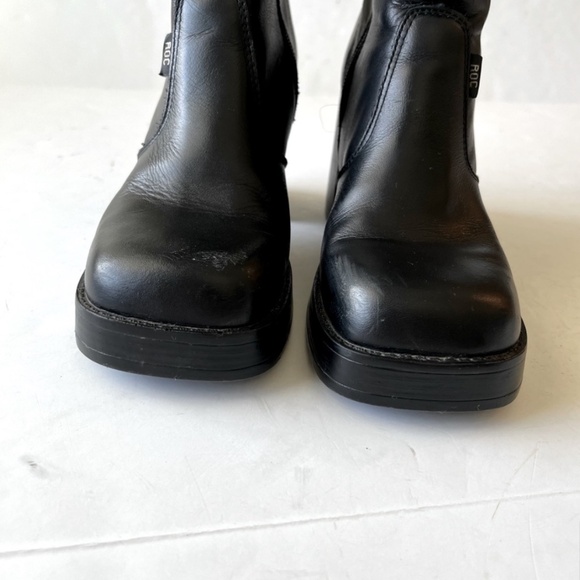 ROC Invito Black Leather Boots (size EU 38/US 7) - Picture 6 of 7